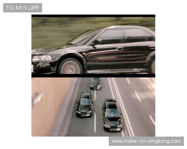 赛车高速追逐宛如电影镜头